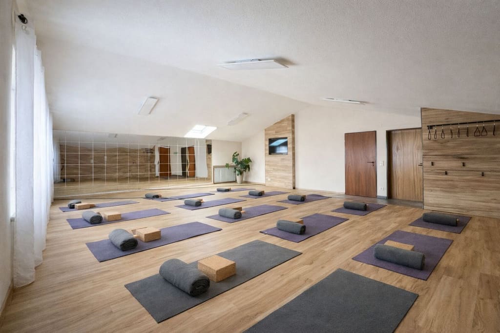 Innenansicht Yogastudio Yogshala Friedrichshafen Bild 2